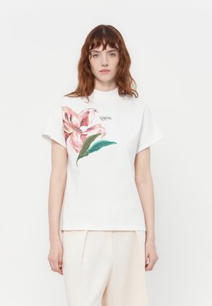 T-shirt imprimé - pure white
