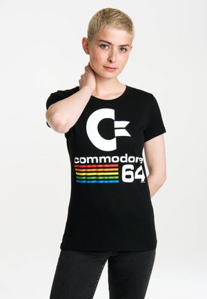 COMMODORE 64 LOGO - Print T-shirt - schwarz
