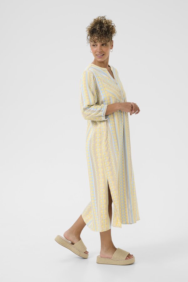 CRSOLA - Blusenkleid - truffet jaquard