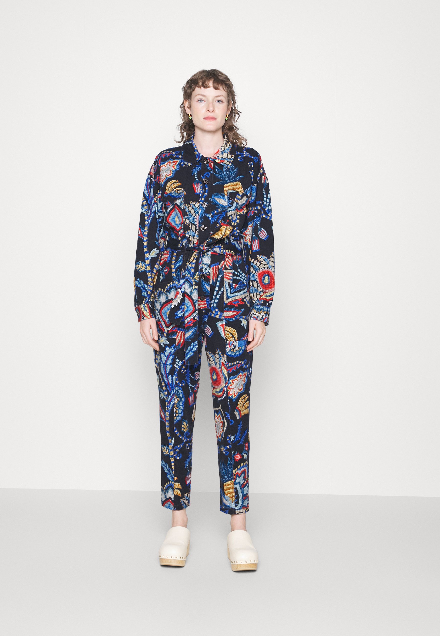 Farm Rio Jumpsuit - sunset tapestry black/meerkleurig - Zalando.nl