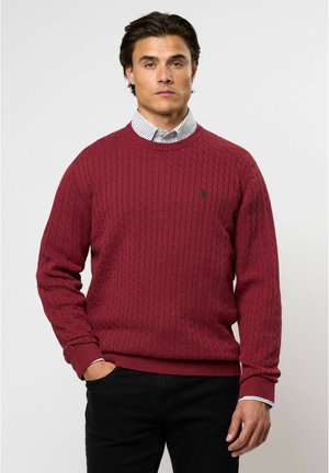 U.S. Polo Assn. MADS - Džemper - tibetan red