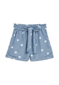 WE Fashion BLUE RIDGE - Džinsa auduma šorti - light blue