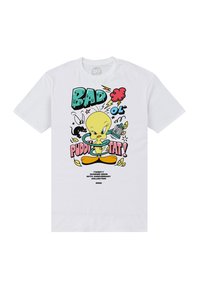 Henry Tiger TWEETY 80TH BAD OL - T-shirts print - white
