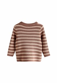Next SET- REGULAR FIT - Pulover - brown stripe