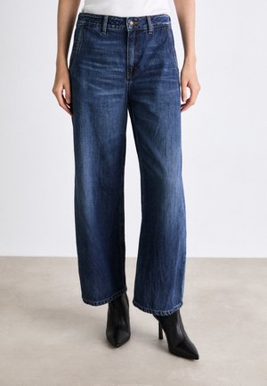 Wide leg - blue denim