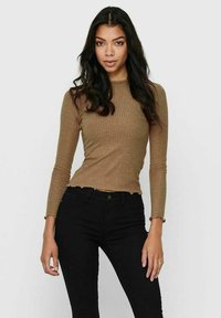 ONLY ONLEMMA HIGH NECK  - Trui - toasted coconut