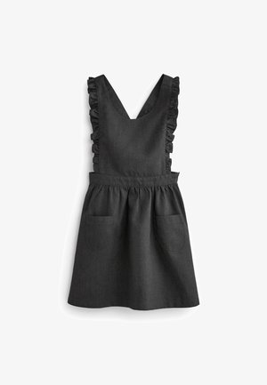 RUFFLE DETAIL PINAFORE - Dnevna haljina - grey