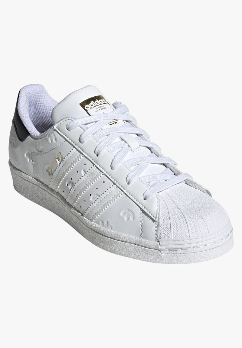 Adidas superstar w core black white Clearance