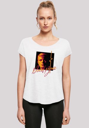 DAVID BOWIE   - Print T-shirt - white