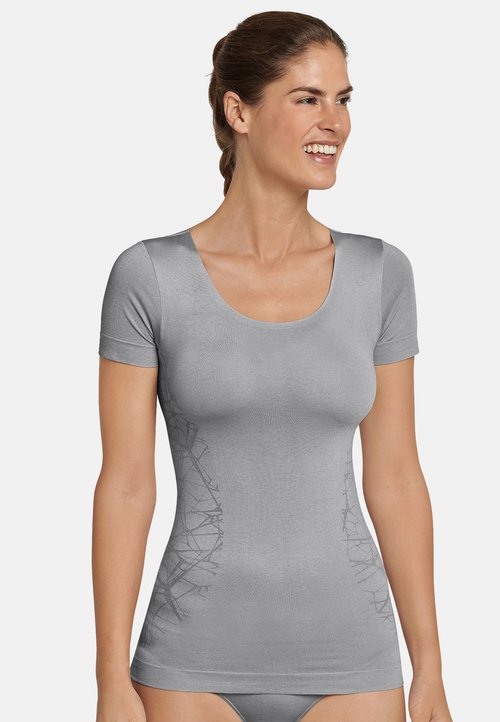 Caraco (haut De Pyjama) Lingerie Land - Gris - Neuf Avec étiquettes - Pour Femme