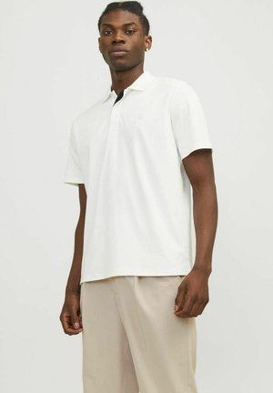 Jack & Jones PREMIUM EINFARBIG - Poloshirts - cloud dancer