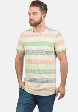 BHEFKIN - T-shirts print - denim blue