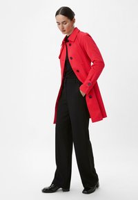 Long Trench Comma Trenchcoat Rot Rote Trenchcoats Für Damen Online