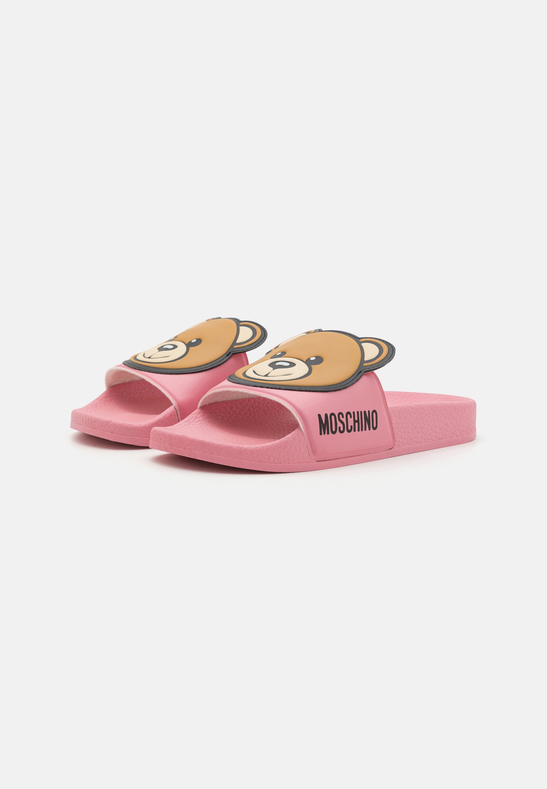 MOSCHINO UNISEX - Pool slides - pink - Zalando.co.uk