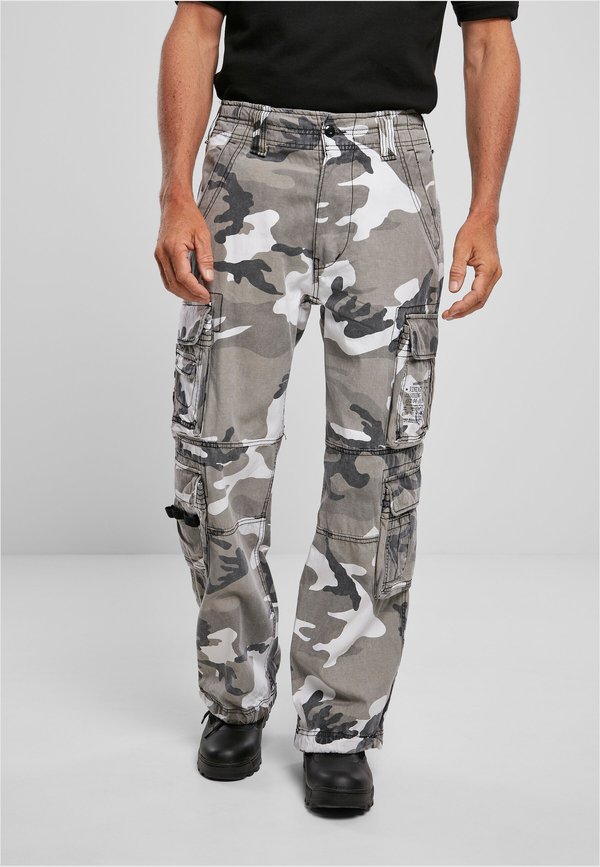 PURE VINTAGE - Cargohose - snowcamo