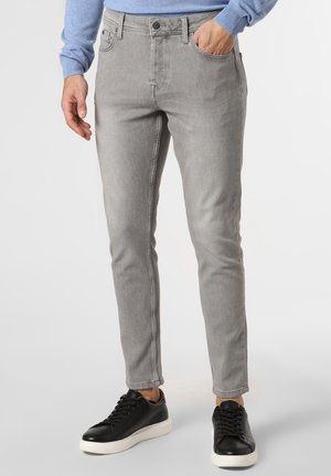 Jeans Tapered Fit - grau