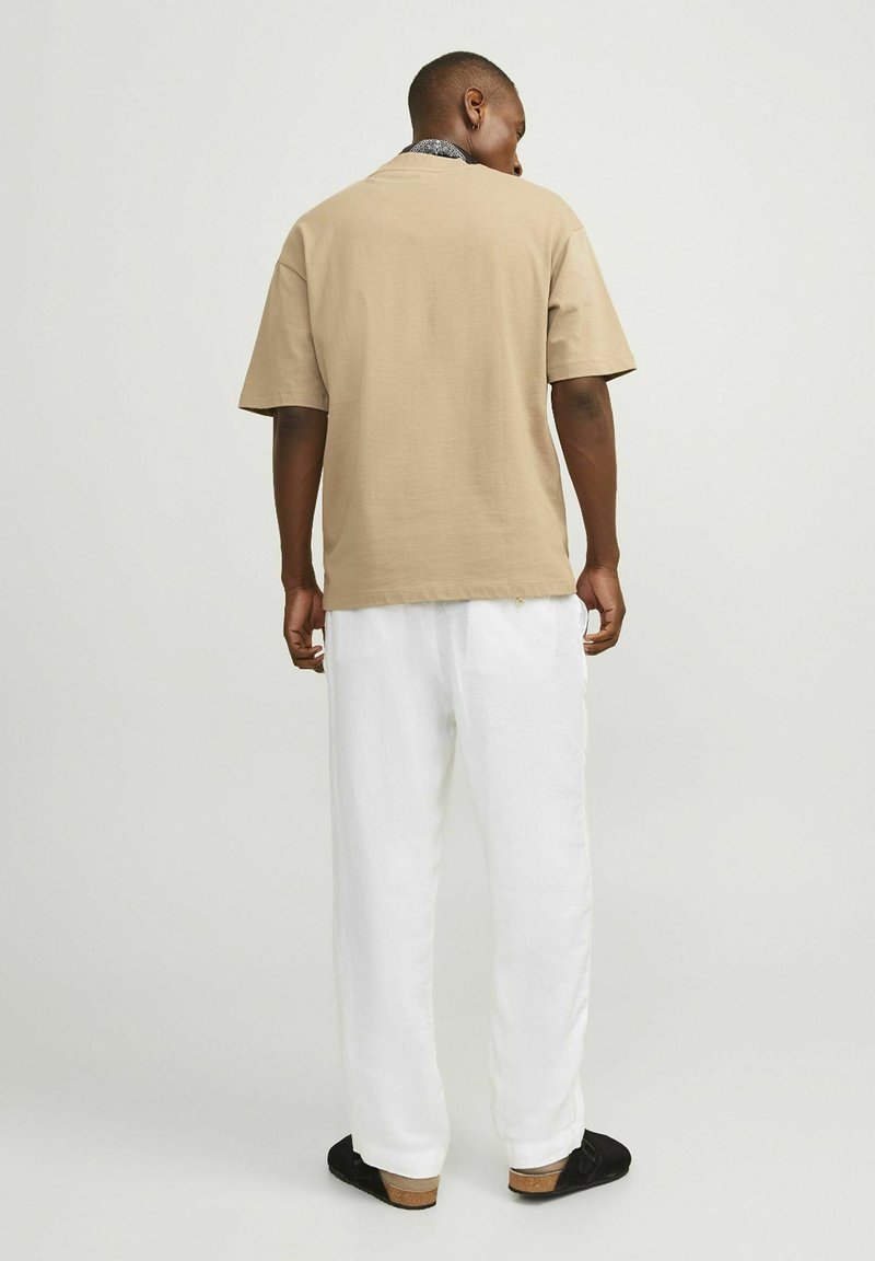 JPSTKANE JJOTIS Linnen Blend Chino, zwart, 31W / 32L