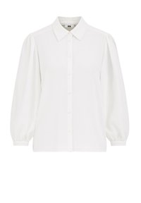 Blúzka so zapínaním na gombíky - off white