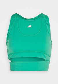 adidas Performance Μπλούζα - semi court green