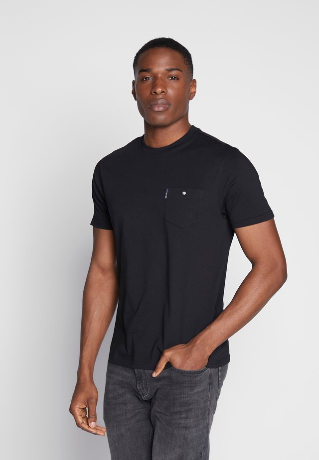 SIGNATURE TEE - Basic T-shirt - black