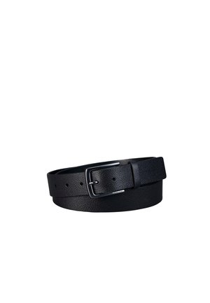 Calvin Klein, CASUAL PIN BUCKLE - Cintura - black/matte gunmetal