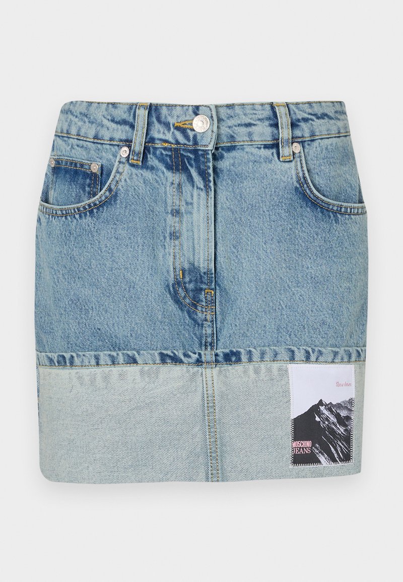 MOSCHINO JEANS Minirok blauw denim/bluedenim MOSCHINO JEANS Minirok blauw denim/bluedenim