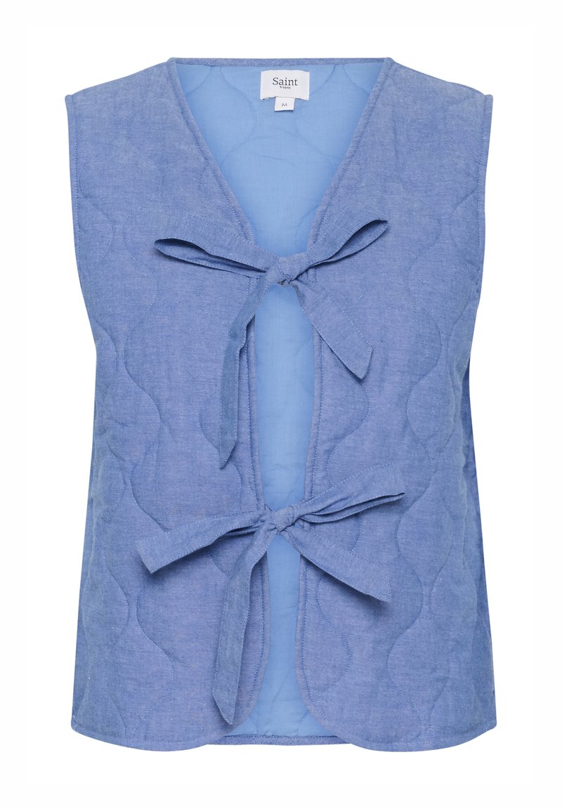 Saint Tropez Bodywarmer blauw Saint Tropez Bodywarmer blauw