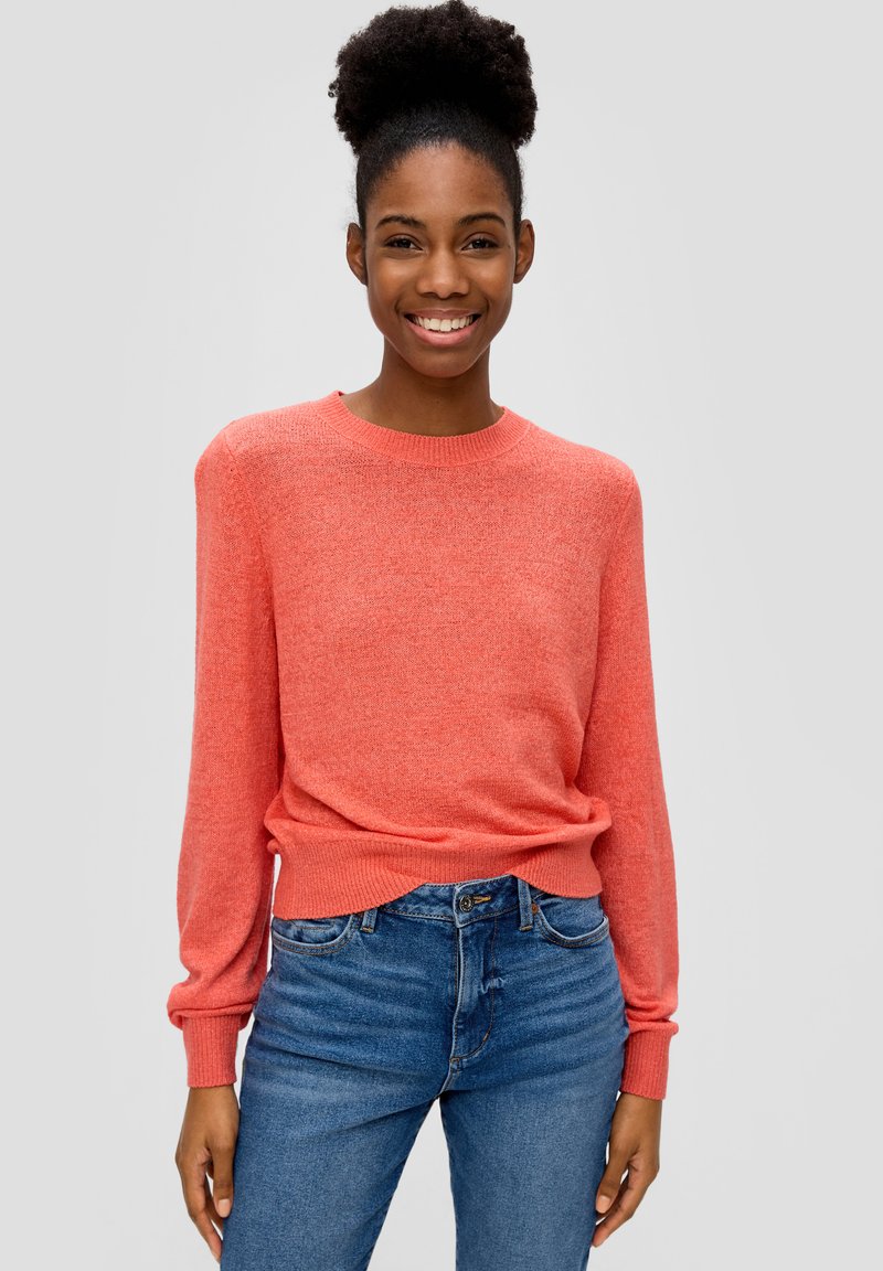 s.Oliver Strickpullover - orange