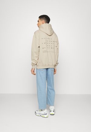 BONAZA HOODIE UNISEX - Felpa con cappuccio - fog beige