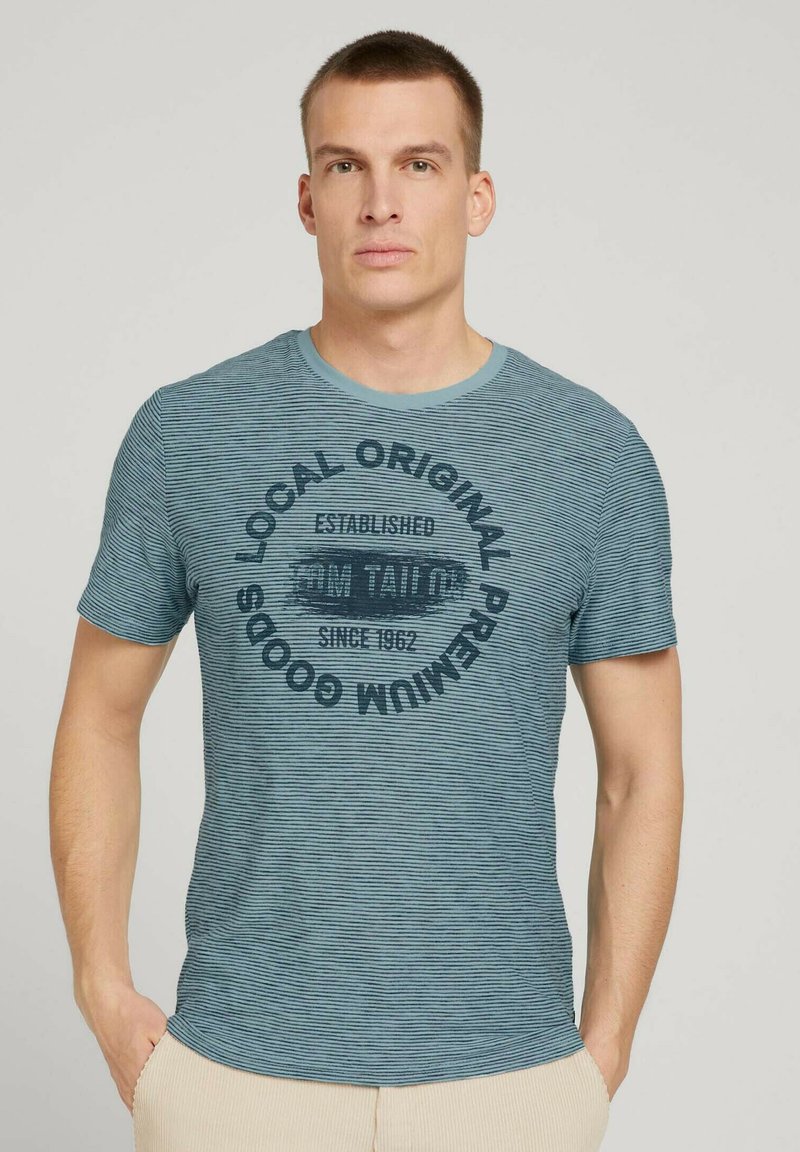 T-shirt Tom Tailor - 1034815 - T-Shirt A Manches Longues Pour