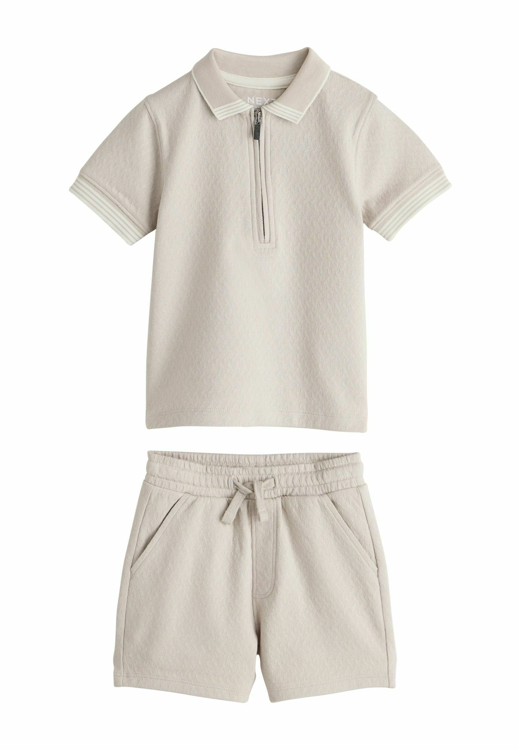 Zip Neck Polo Shirt