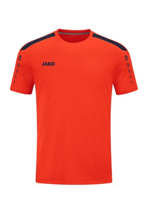 POWER - T-shirt imprimé - orangeblau