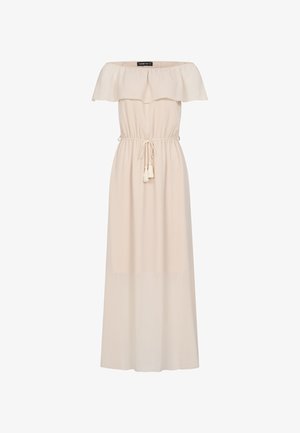 Cloud 5ive, OFFSHOULDER MAXI DRESS - Maxikleid - beige