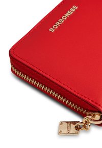 Borbonese LETTERING MEDIUM-ZIPAROUND - Portefeuille - cherry