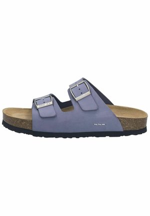 HERMINE - Sandalias planas - iceblue