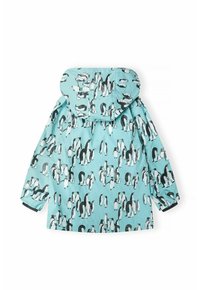 MINOTI SHOWER RESISTANT RAIN MAC - Vodoodporna jakna - light blue