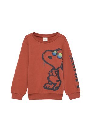 Sweatshirt - rubinrot