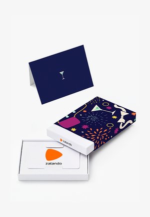 HAPPY BIRTHDAY - Buono regalo in cofanetto - dark blue