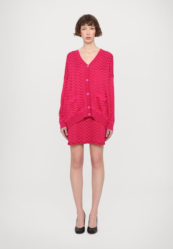 MAXI - Strickjacke - magenta