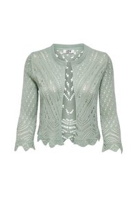 JDY Strickjacke - light green