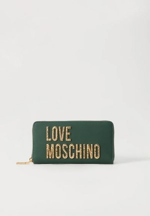 BOLD LOVE HAMMERED - Denarnica - green
