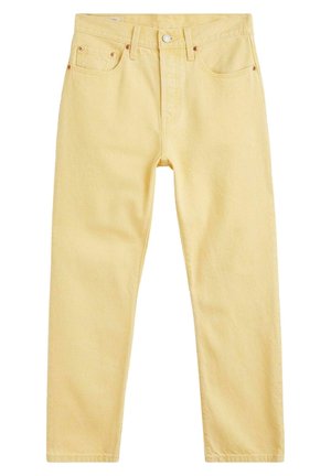 Jeans straight leg - yellow