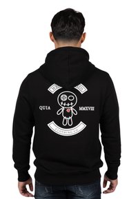 Wrong Friends VERONA - Jersey con capucha - black