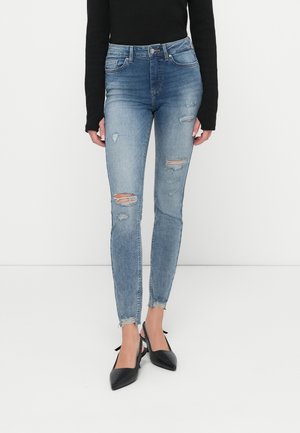 ONLBLUSH - Džínsy skinny fit - medium blue denim