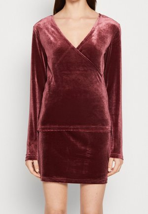 Langarmshirt - bordeaux