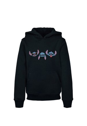 LILO AND STITCH - FACES BASIC  - Sweat à capuche - black