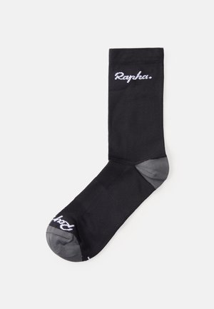 LOGO SOCKS UNISEX - Športne nogavice - black/grey