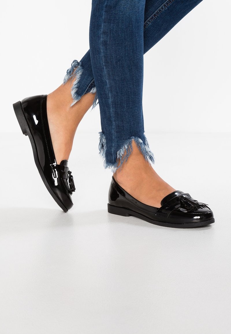 New Look Polobotky - black