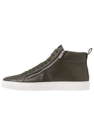 Baskets montantes - dark green