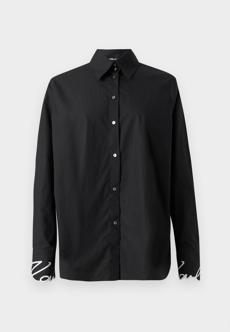 Karl Lagerfeld Overhemdblouse zwart